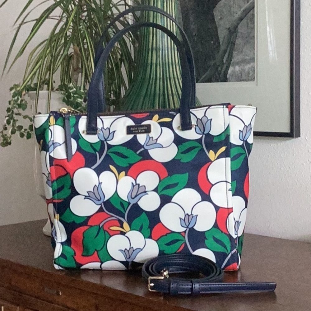 Kate Spade Dawn Breezy Floral Medium Satchel